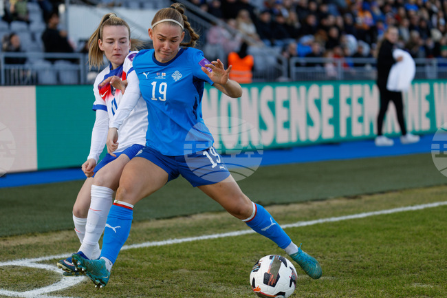 Iceland England Women's WCup Soccer