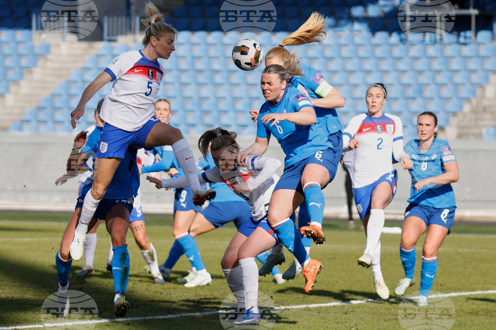 Iceland England Women's WCup Soccer