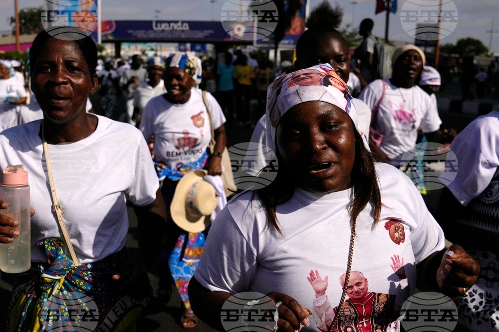 Angola Africa Pope
