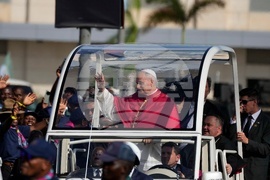 Angola Africa Pope