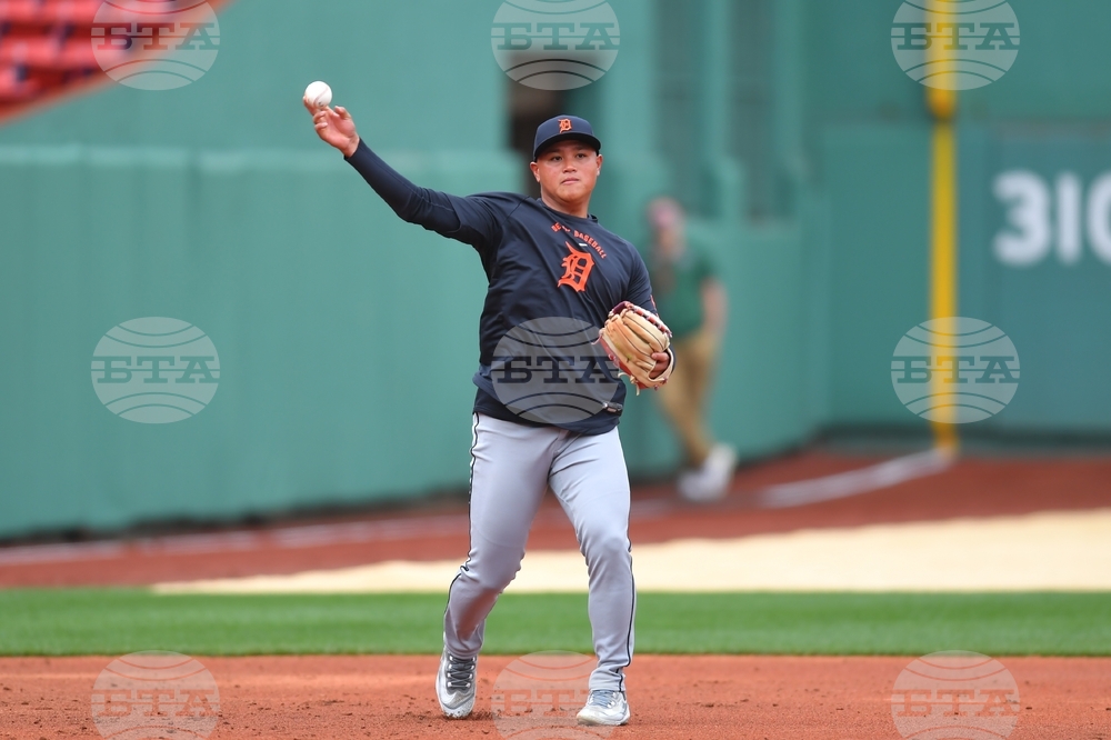 Tigers Red Sox Baseball