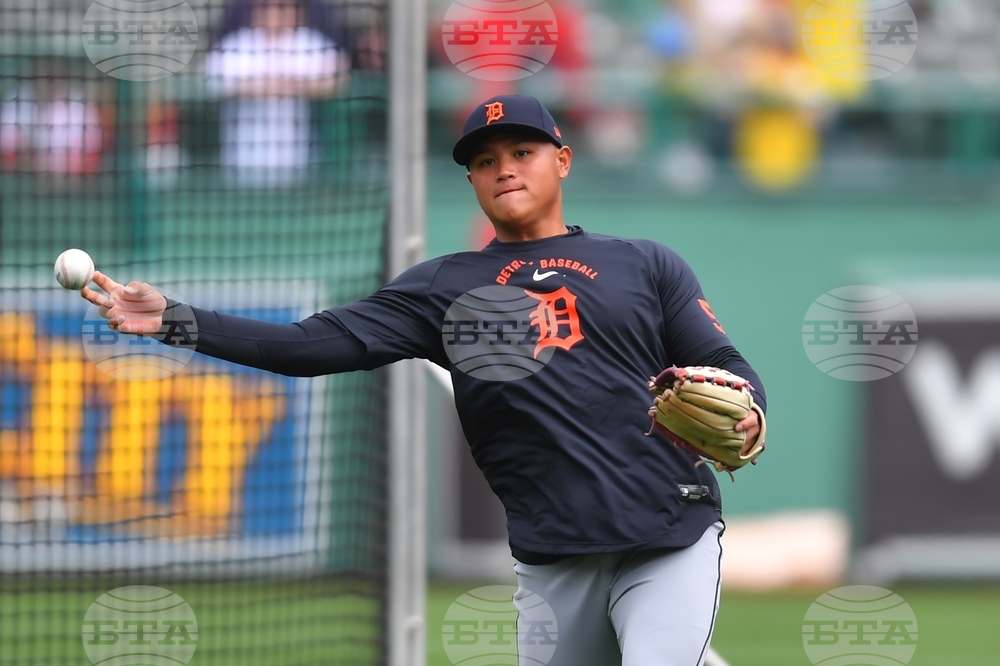 Tigers Red Sox Baseball