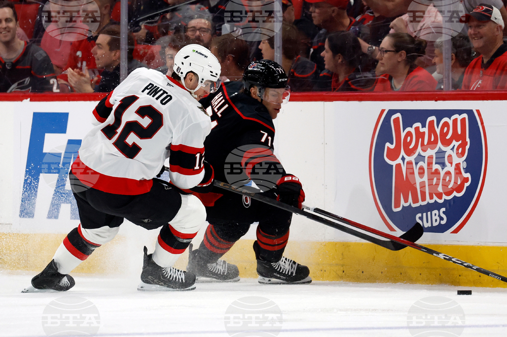 Senators Hurricanes Hockey