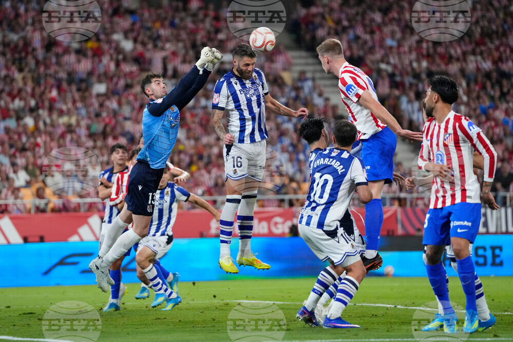 Alexander Sorloth Spain Copa del Rey Soccer