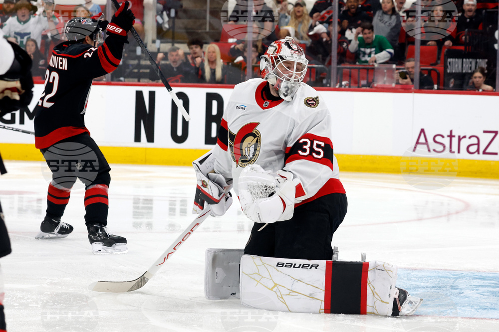 Senators Hurricanes Hockey