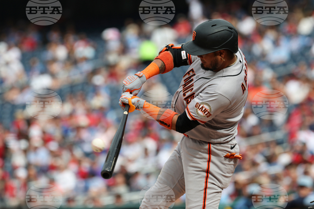 Giants Nationals Baseball