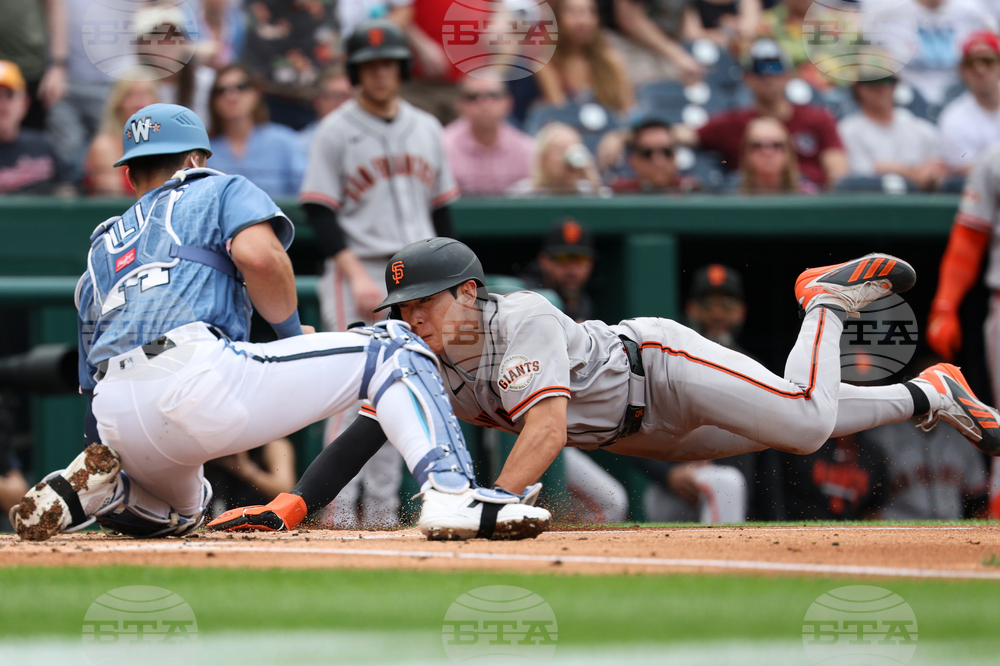 Giants Nationals Baseball