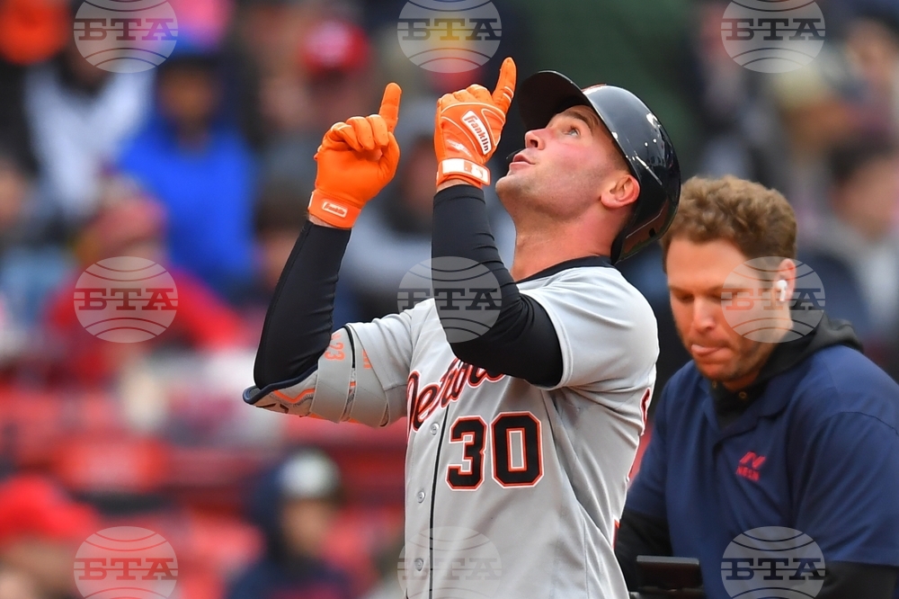 Tigers Red Sox Baseball