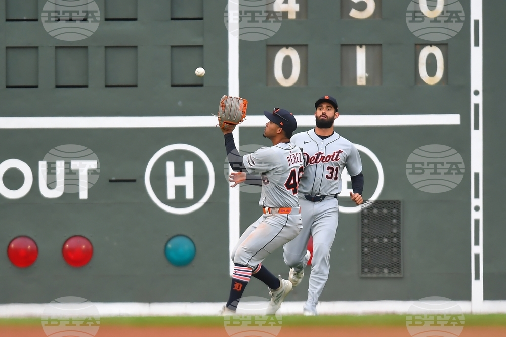 Tigers Red Sox Baseball