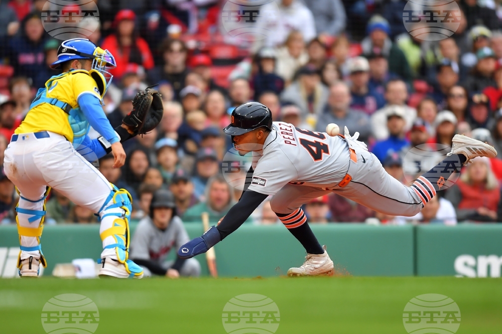 Tigers Red Sox Baseball