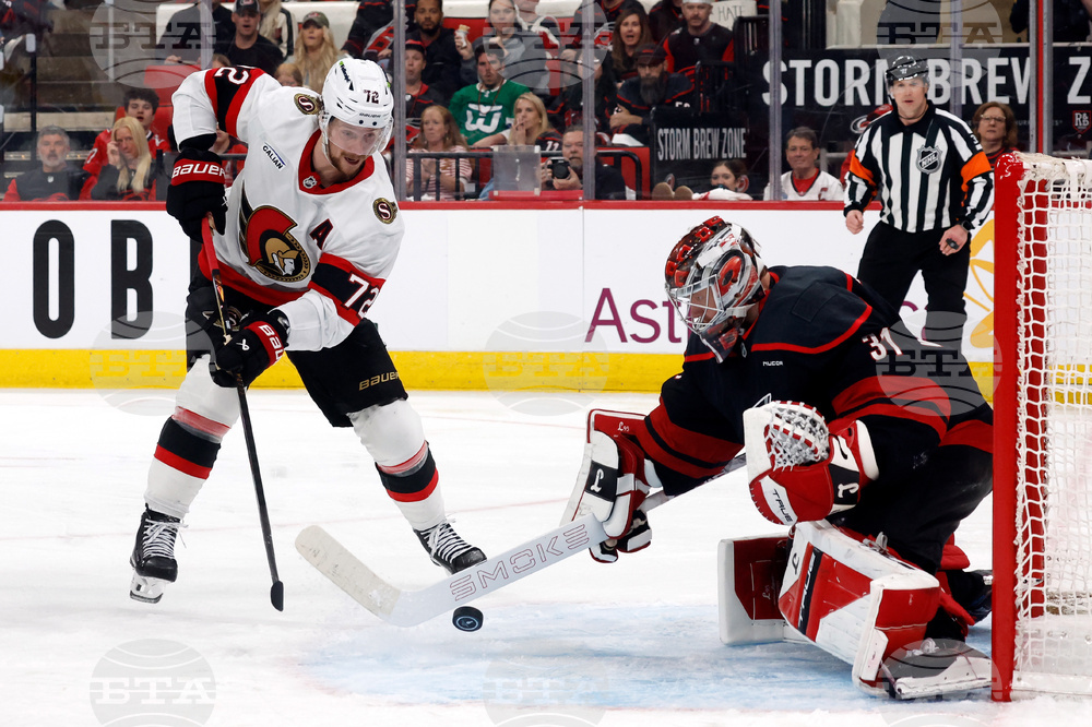 Senators Hurricanes Hockey