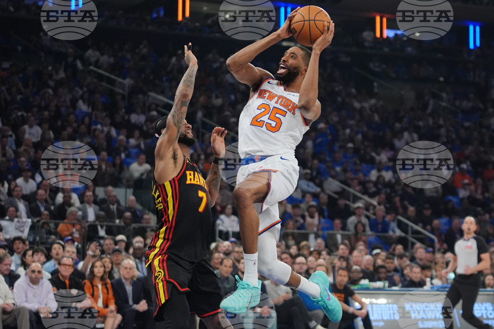 Hawks Knicks Basketball