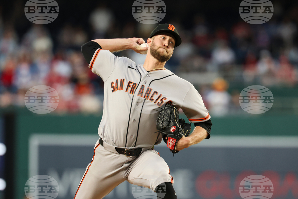 Giants Nationals Baseball