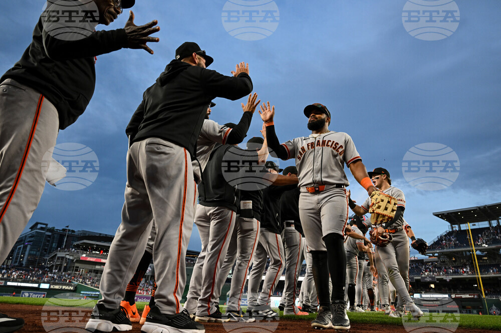 Giants Nationals Baseball