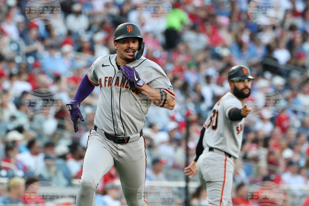 Giants Nationals Baseball