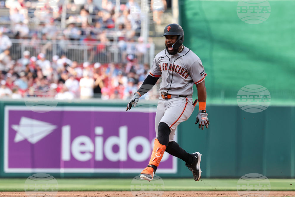 Giants Nationals Baseball