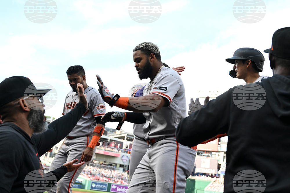 Giants Nationals Baseball