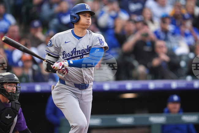 Dodgers Rockies Baseball