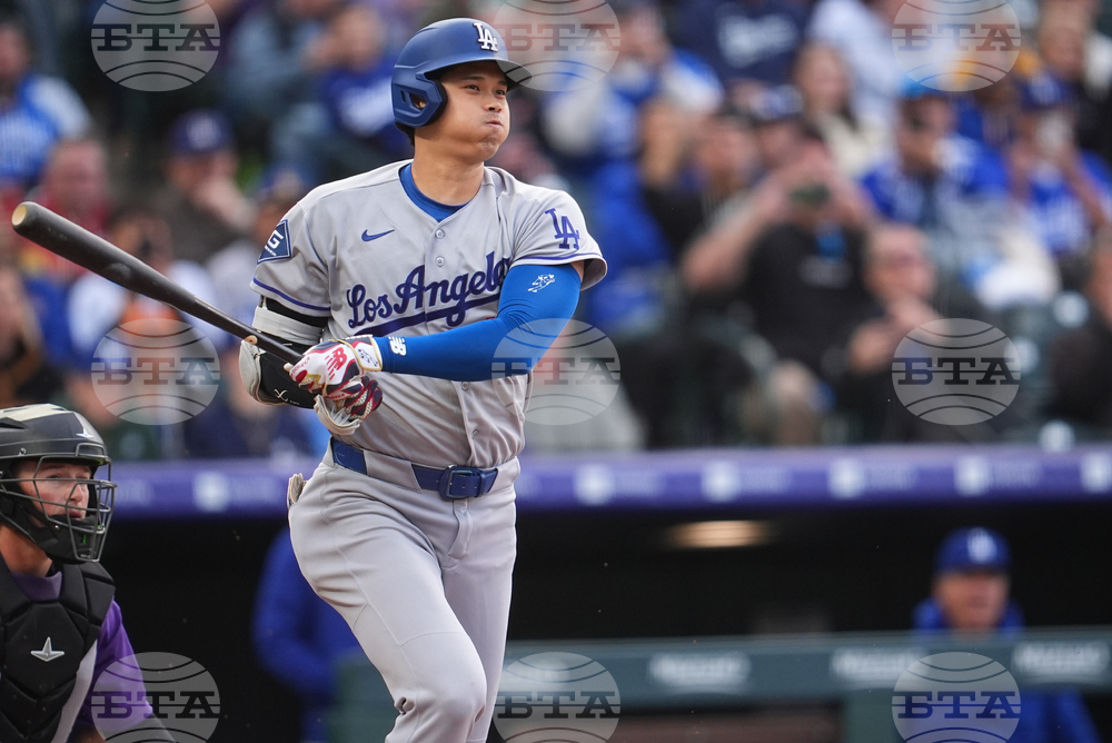 Dodgers Rockies Baseball