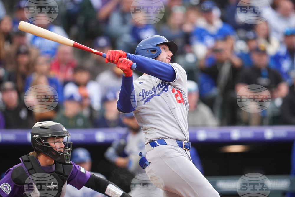 Dodgers Rockies Baseball