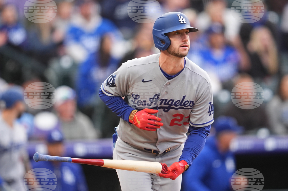 Dodgers Rockies Baseball