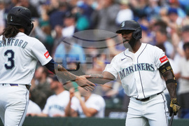 Rangers Mariners Baseball