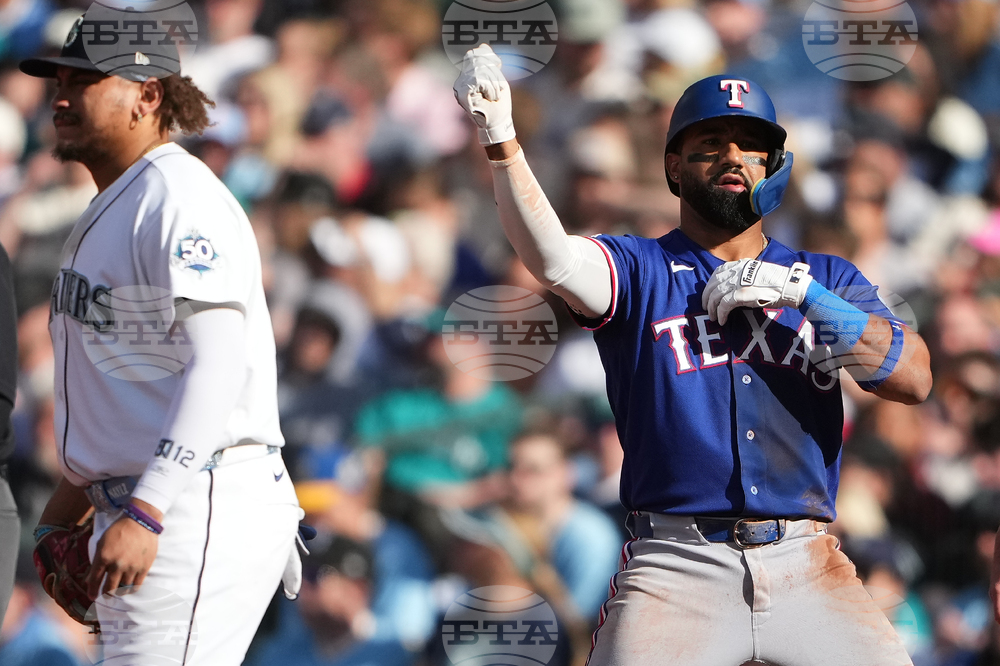 Rangers Mariners Baseball