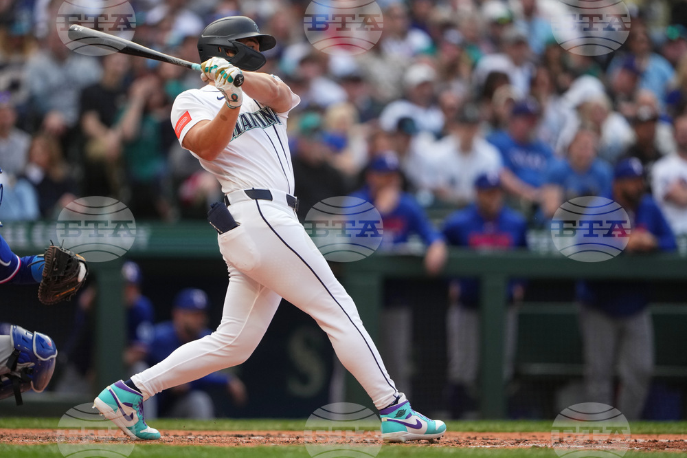Rangers Mariners Baseball