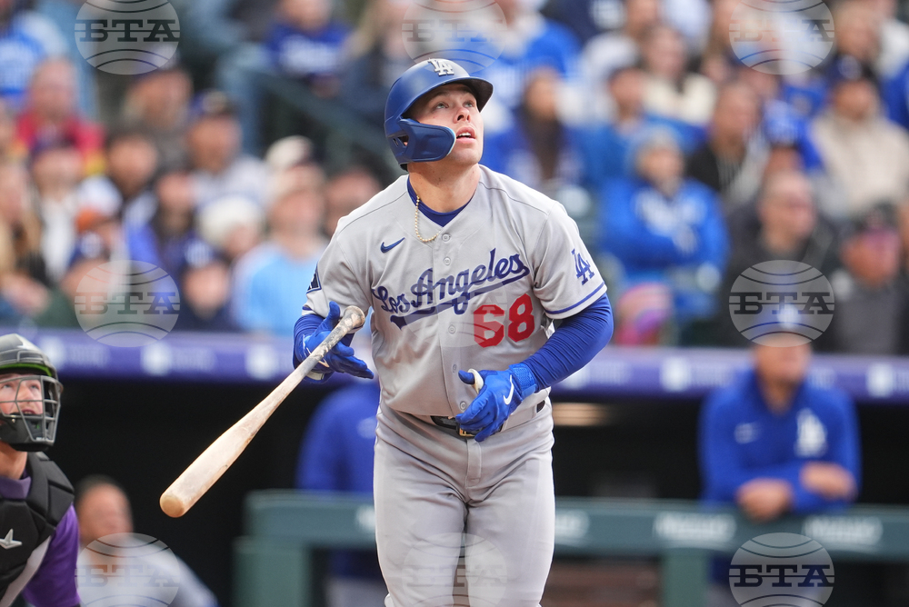 Dodgers Rockies Baseball