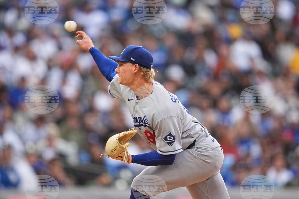 Dodgers Rockies Baseball