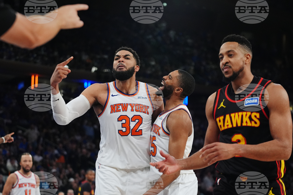 Hawks Knicks Basketball