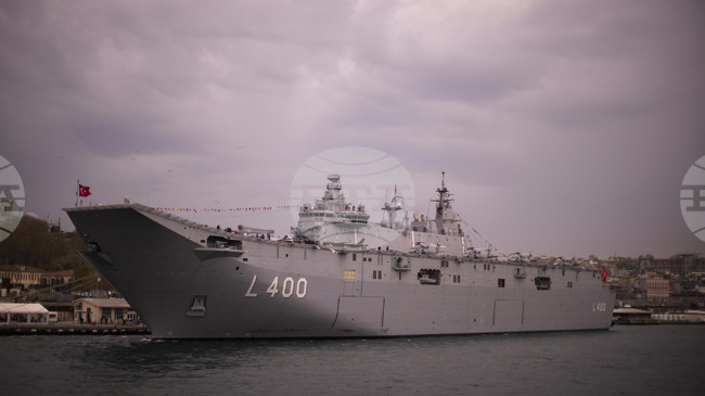 Турски военен кораб е разположен в Балтийско море за подсилване на Източния фланг на НАТО