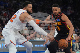 Hawks Knicks Basketball