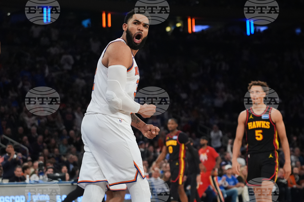 Hawks Knicks Basketball