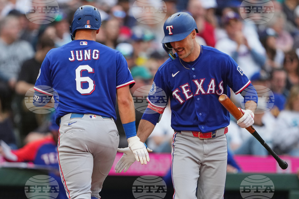 Rangers Mariners Baseball