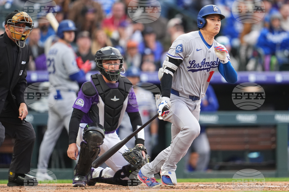Dodgers Rockies Baseball