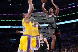 Rockets Lakers Basketball