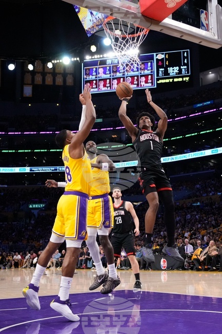 Rockets Lakers Basketball