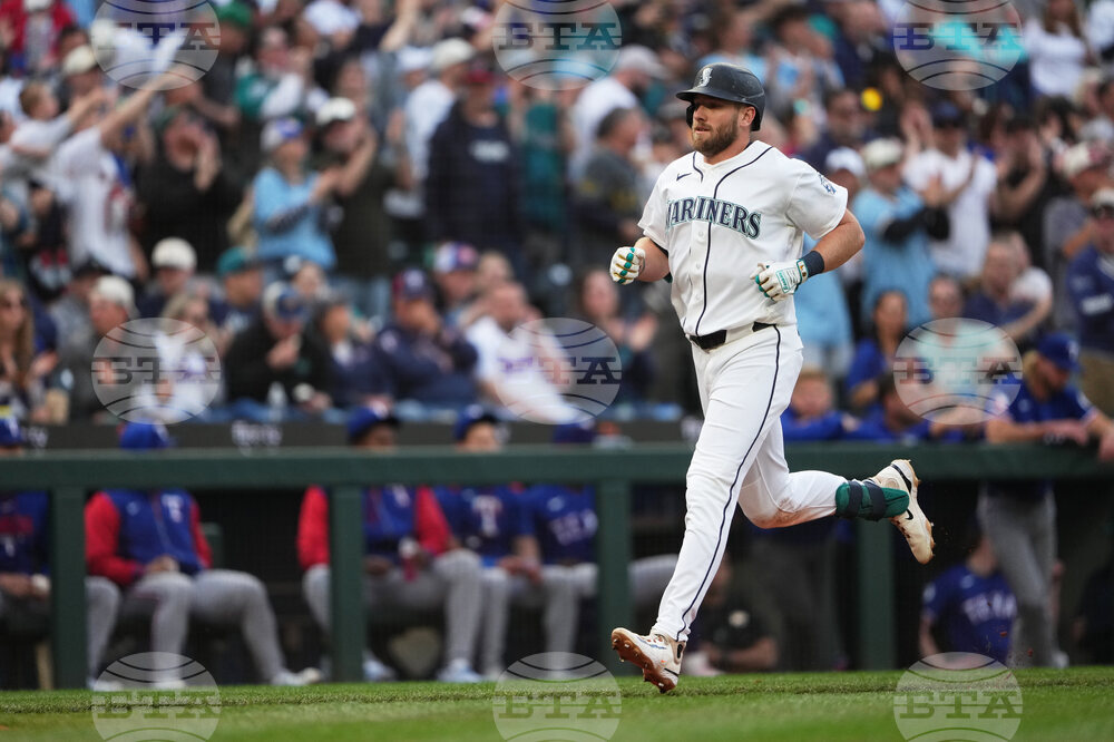 Rangers Mariners Baseball