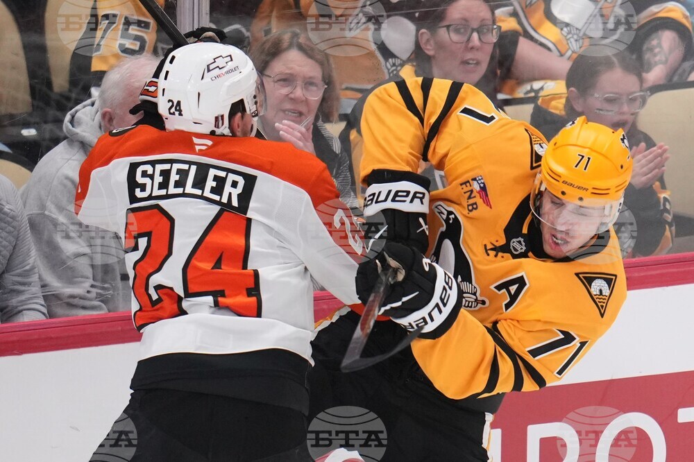 Flyers Penguins Hockey