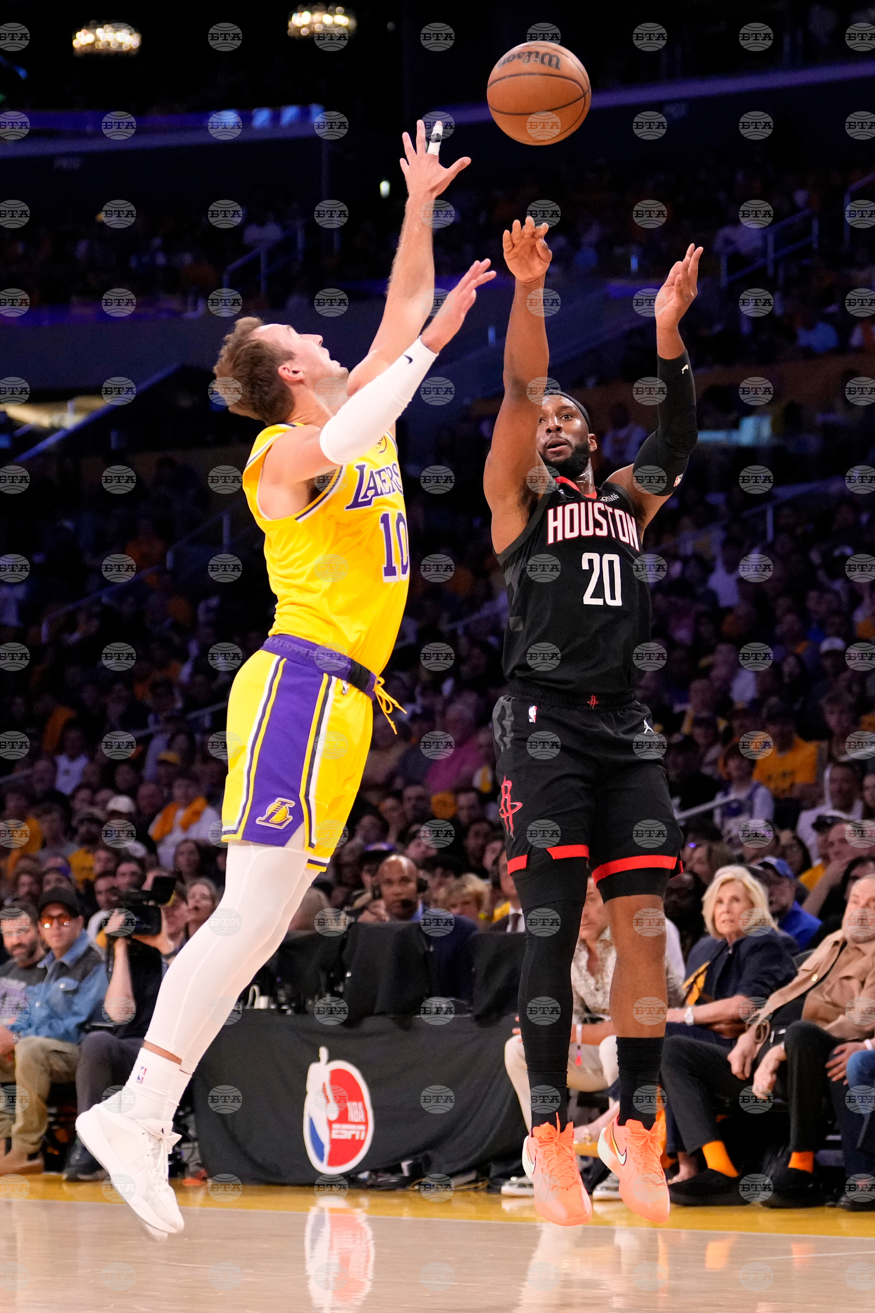 Rockets Lakers Basketball