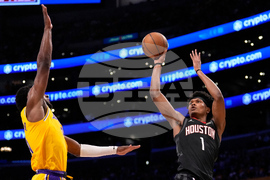 Rockets Lakers Basketball