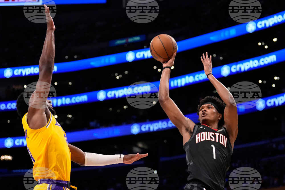 Rockets Lakers Basketball