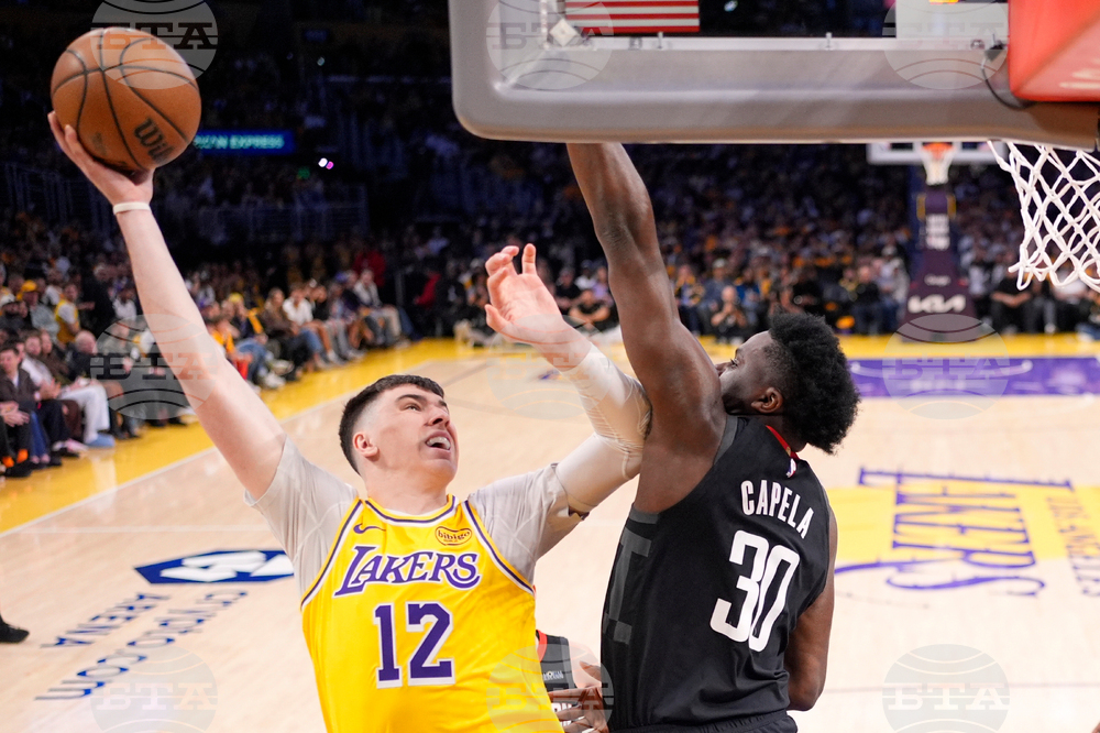 Rockets Lakers Basketball