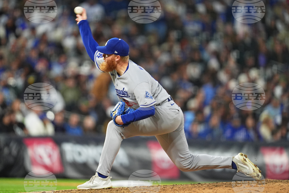 Dodgers Rockies Baseball