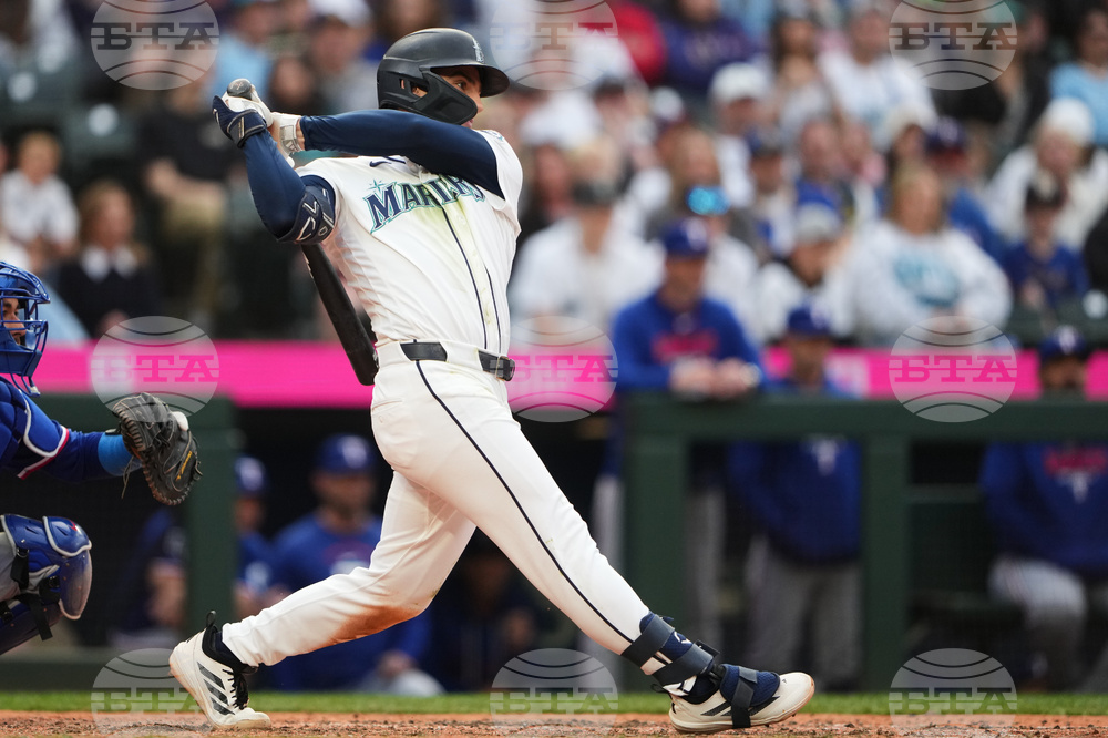 Rangers Mariners Baseball