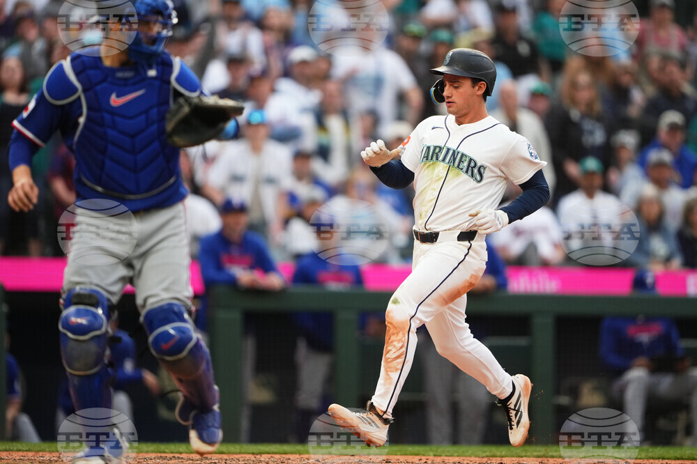 Rangers Mariners Baseball