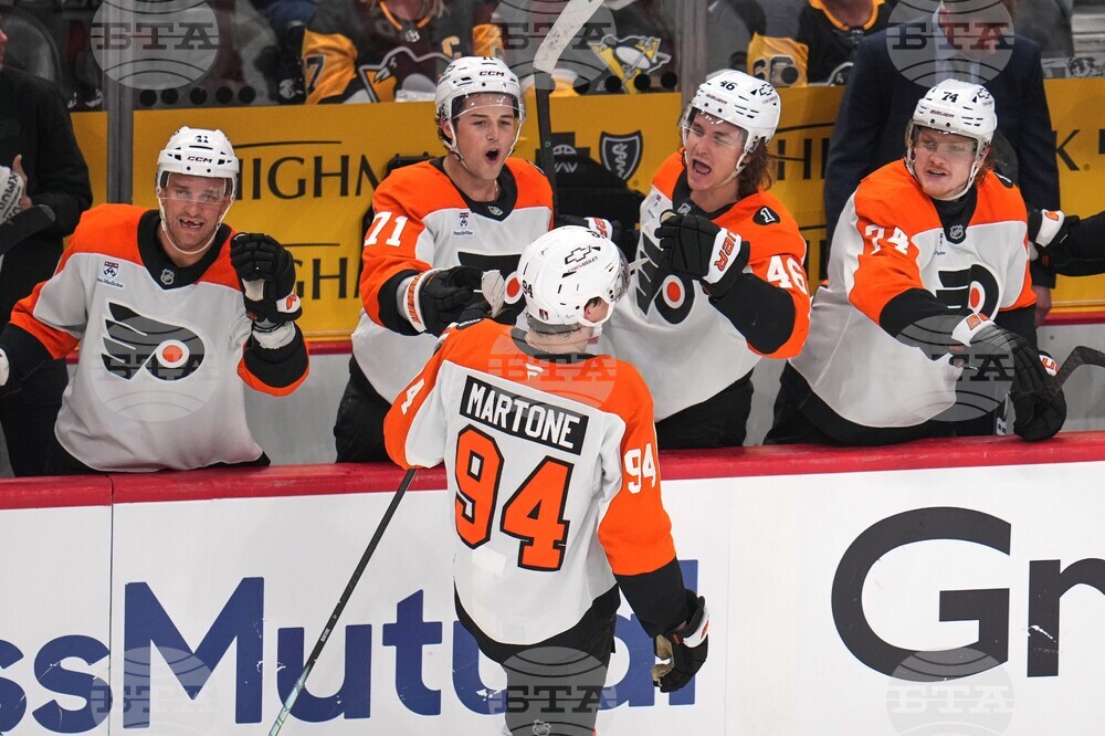 Flyers Penguins Hockey