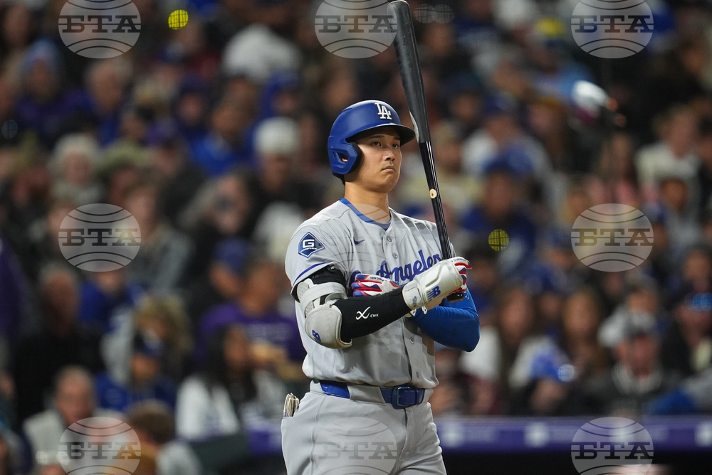 Dodgers Rockies Baseball