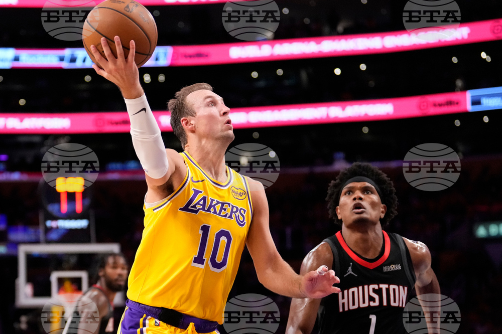 Rockets Lakers Basketball